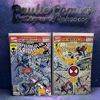 Buy Annual Spectacular Spider-Man #12 Web #8 1992 Marvel Comics 1st Solo Venom Story • 8.03£