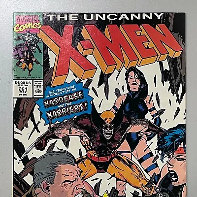 Buy Uncanny X-Men #261 (1990 Marvel Comics) Jim Lee, 'Harriers Hunt' NM/M • 9.59£