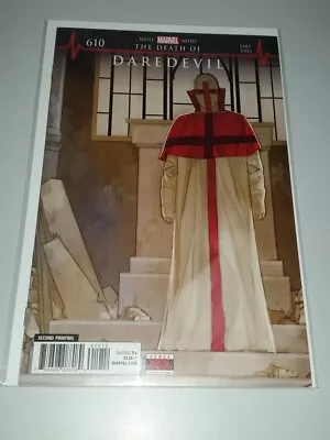 Buy Daredevil #610 2nd Print Variant Nm+ (9.6 Or Better) Marvel Comics March 2019 • 16.99£