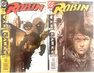 Buy Robin. # 129-130.  2 Issue Lot. Oct.-nov. 2004. Dc Comics. Both Issues Vfn. • 4.99£