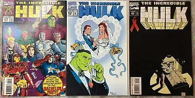 Buy The Incredible Hulk 417,418,420 Marvel 1994 Comic Books • 12.78£