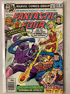 Buy Fantastic Four #204 Newsstand, Intergalactic Story-line 5.0 (1979) • 4.16£