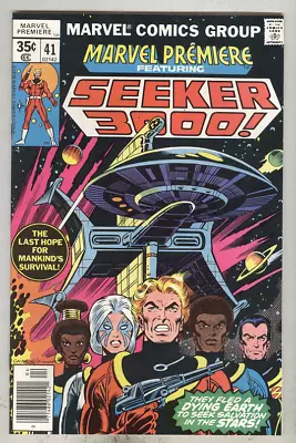 Buy Marvel Premiere #41 April 1978 NM- 1st Appearance Of Seeker 3000 • 5.55£