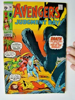 Buy Avengers #90 Sal Buscema Art 1971 VG • 9.40£