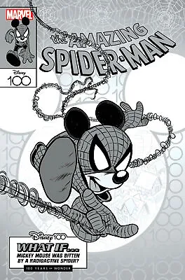Buy Amazing Spider-man #35 1:100 Disney100 Bw Variant (11/10/2023) • 99.95£