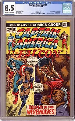 Buy Captain America #164 CGC 8.5 1973 4373202009 • 62.44£