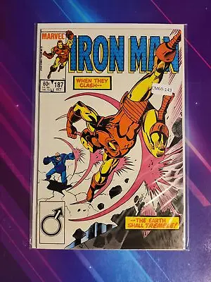 Buy Iron Man #187 Vol. 1 High Grade 1st App Marvel Comic Book Cm60-143 • 9.48£