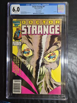 Buy Doctor Strange #81 Cgc 6.0 /  Mark Jewelers   Wht  / Last Issue! • 39.41£