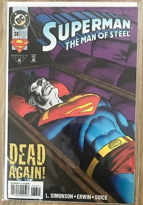 Buy Superman: The Man Of Steel #38 - Dead Again! - DC Comics • 2.50£