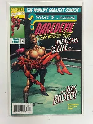 Buy What If #102 Daredevil The Fight Of His Life Has Ended Marvel Comics 1997  | Com • 4.02£