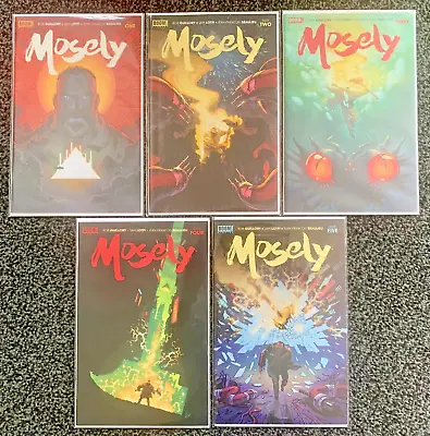 Buy Mosely #1, 2, 3, 4, 5 - 1st Print CVR A Set - BOOM! Studios 2023 • 19.99£