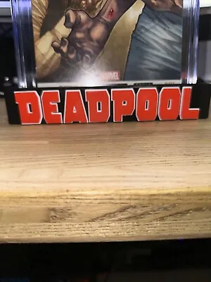 Buy Deadpool Deluxe Comic Book Stand - Graded/Raw Comics 3D Printed • 23.75£