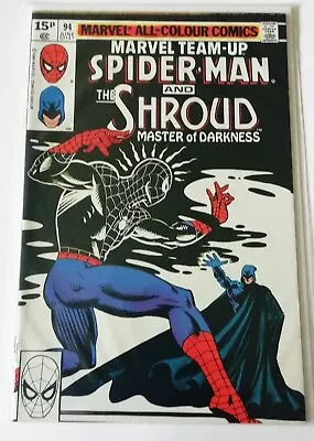 Buy Marvel Comics Marvel Team Up Spider-Man And The Shroud #94 High Grade 9.8  • 7.99£