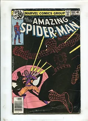 Buy Amazing Spider-man #188 (3.5) Newsstand, 2nd App Of Jigsaw!! 1978 • 7.91£