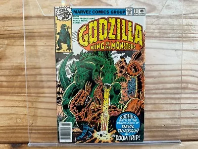 Buy Godzilla King Of The Monsters (Marvel Comics) Volume 1 #21 April 1979 • 29.99£