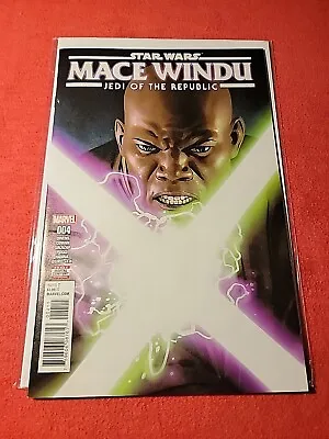 Buy STAR WARS MACE WINDU JEDI OF THE REPUBLIC 4  Marvel Comics 2018 • 3.98£