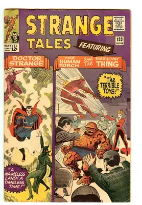Buy Strange Tales #133 4.0 // Jack Kirby Cover Art 1965 • 23.14£