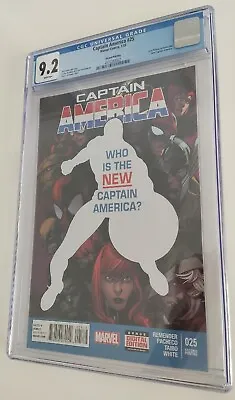 Buy Captain America 25 - Variant Cover (modern Age 2015) - Cgc 9.2 • 90.25£
