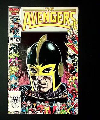 Buy AVENGERS #273, Marvel 25th Anniversary Cover, Marvel Comics 11/1986 • 5.68£