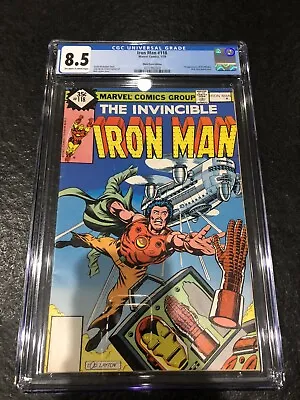 Buy The Invincible Iron Man 118 Multi-Pack Edition CGC 8.5 • 86.97£