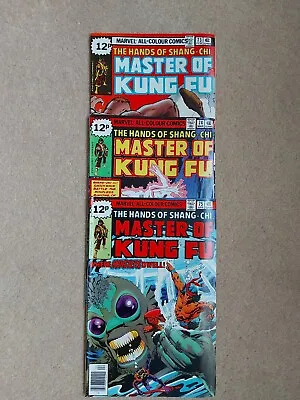 Buy Master Of Kung Fu Comics # 73,74,75,76,77,78,79,80,81,82,83,84,85,86,87,88,89  • 58£