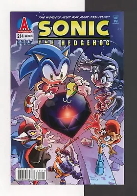 Buy Sonic The Hedgehog #214, VF, Very Low Print Run, Sega Archie Comics 2010 • 20£