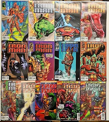 Buy Marvel Comics Iron Man Vol 2 Full Key Set Issues 1-13 Higher Grade FN+ • 0.99£