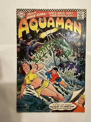 Buy DC Comics Aquaman 33 1967 1st Appearance Of Aquagirl Tula KEY 🔑 • 22.81£