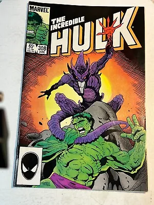 Buy The Incredible Hulk #308 Marvel Comics 1985 Direct | Combined Shipping B&B • 3.94£