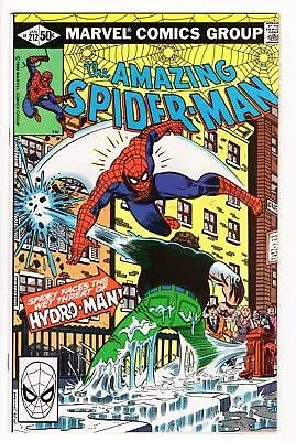 Buy Amazing Spider-Man #212 (1963 Series) VF+? 1st App Hydro-Man 1981 Bagged/boarded • 67.95£