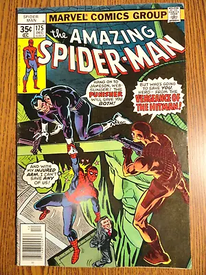 Buy Amazing Spider-man #175 Key VG/F 1st Print Punisher Death Of Hitman Marvel MCU • 16.48£