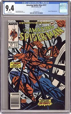Buy Amazing Spider-Man #317 CGC 9.4 1989 3933287013 • 84.06£