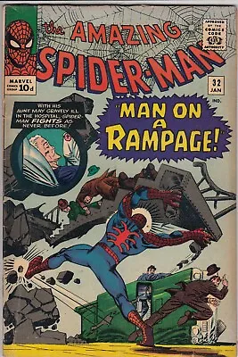 Buy Amazing Spider-Man 32 - 1966 - Ditko - Fine ++ • 139.99£