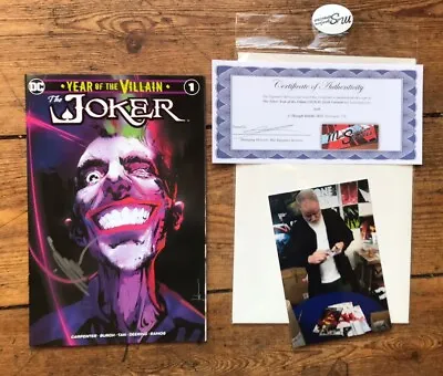Buy Year Of The Villain The Joker 1 Fp Variant Signed Jock W/coa & Photo Nm  Unread • 18.95£