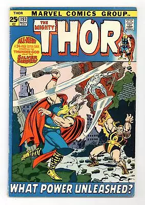 Buy Thor #193 VG+ 4.5 1971 • 23.52£
