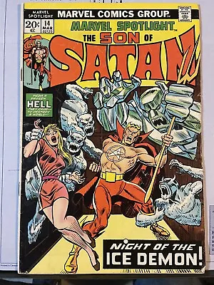 Buy Marvel Spotlight #14 The Son Of Satan 1st Katherine Reynolds 1st Ikthalon • 3.94£