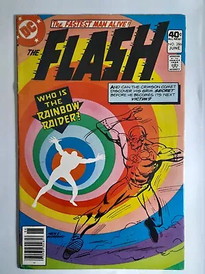 Buy 1980 Flash 286 F/VF. First App. Rainbow Raider. Key Issue. DC Comics • 12.79£