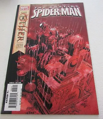 Buy Comic Book Marvel Comics The Amazing Spider-man 525 Evolve Or Die 3/12 • 7.87£