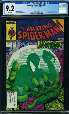 Buy AMAZING SPIDER-MAN  #311 CGC NM9.2 High Grade! White Pages   4047138003 • 40.31£