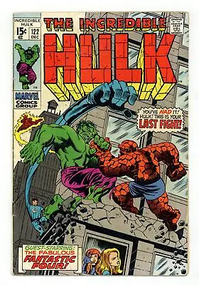 Buy Incredible Hulk #122 VG+ 4.5 1969 • 65.43£