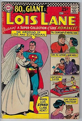 Buy Superman's Girl Friend Lois Lane 68 (9-10/66) G/VG 3.0 Swan-a Bill Finger-s 80pg • 6.42£