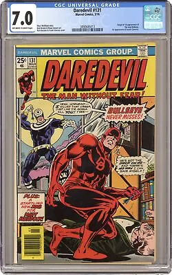 Buy Daredevil #131 CGC 7.0 1976 3890685013 1st App. New Bullseye • 311.73£
