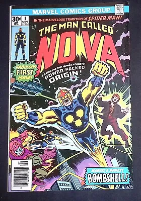 Buy The Man Called Nova #1 Bronze Age Marvel Comics 1st Appearance VF/NM • 159.99£