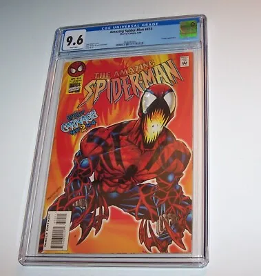 Buy Amazing Spiderman #410 - Marvel 1996 Modern Age Issue - CGC NM+ 9.6 (Carnage) • 91.03£