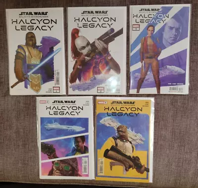 Buy Marvel Comics Lot: Star Wars: Galactic Starcruiser Halcyon Legacy #1-5 (2022) • 22.70£