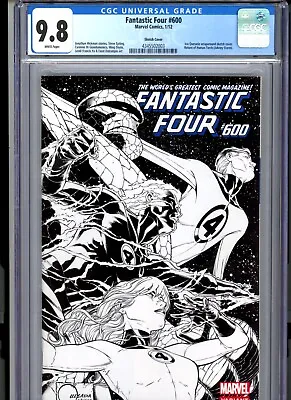 Buy CGC 9.8 Fantastic Four #600 Quesada Sketch Variant • 158.12£