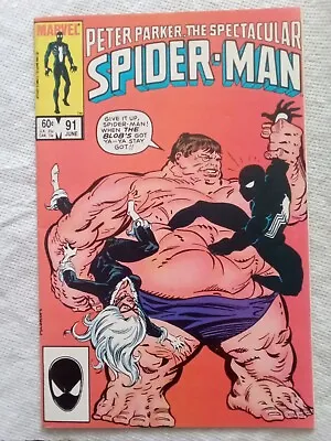 Buy Peter Parker The Spectacular Spider-Man 91, 1st Answer Cameo Black Costume • 15.77£