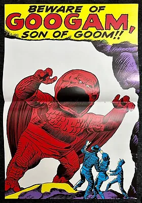 Buy Googam, Son Of Doom From Tales Of Suspense #17 Marvel Comic Poster By Jack Kirby • 13.72£