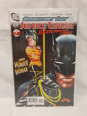 Buy Justice League Generation Lost #22 VF/NM 1st Print DC Comics 2011 [CC] • 2.99£