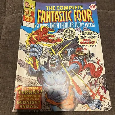 Buy The Complete FANTASTIC FOUR Comic - No 13 - Date 21/12/1977 - UK Marvel Comic • 1.50£